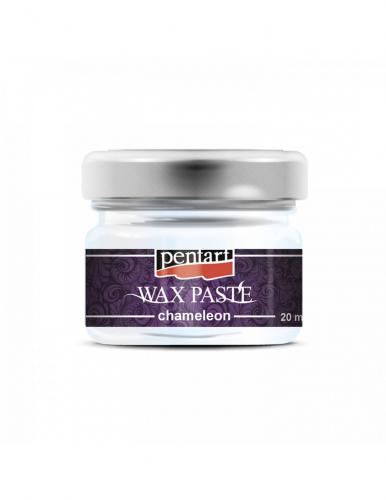 Pentart Wax Pasta Kameleon Blauw 20ml - Polymeerklei | GoedkoopsteHobby