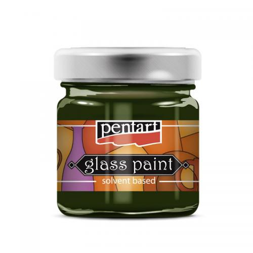 Pentart Glasverf Solvent Reseda 30ml - Polymeerklei / Boetseerklei