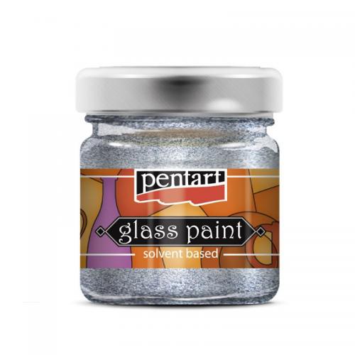 Afwerking Glasverf Sparkling Zilver - Polymeerklei - Boetseerklei