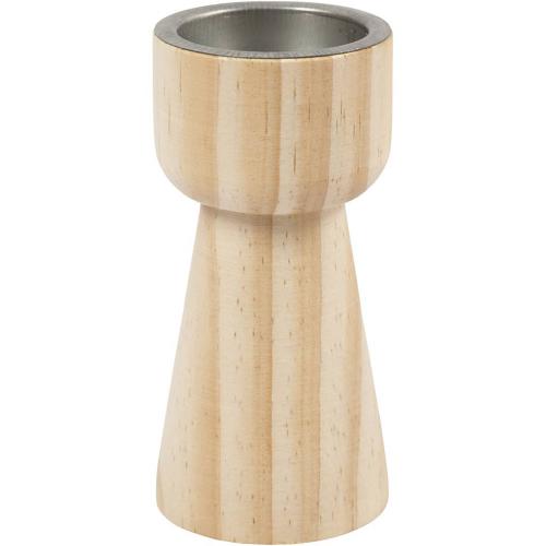 CC Kerzenhalter H: 11 cm T 5,5 cm 10 Stück | GünstigsteHobby