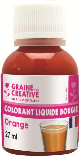 Graine Creative - GC Vloeibare Kaarsen Kleurstof 27 ml Oranje | GoedkoopsteHobby