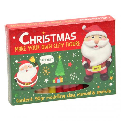Wins Holland - Wins Clay Figure Set Santa Claus | GoedkoopsteHobby