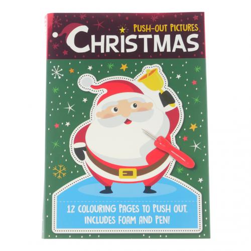 Wins Holland - Wins Kerst Prikblok Kerstman 15x21x1,5 cm | GoedkoopsteHobby
