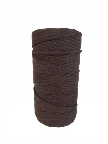 DekoArt Macramékoord 4 mm 100 m Bruin | GoedkoopsteHobby
