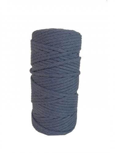 DekoArt Macramékoord 4 mm 100 m Blauw | GoedkoopsteHobby