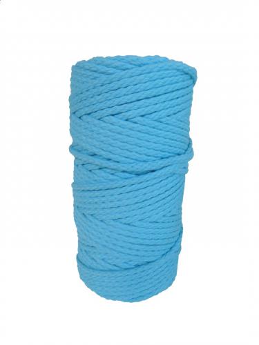 DekoArt Makramee-Kordel 4 mm 100 m Türkis | GoedkoopsteHobby