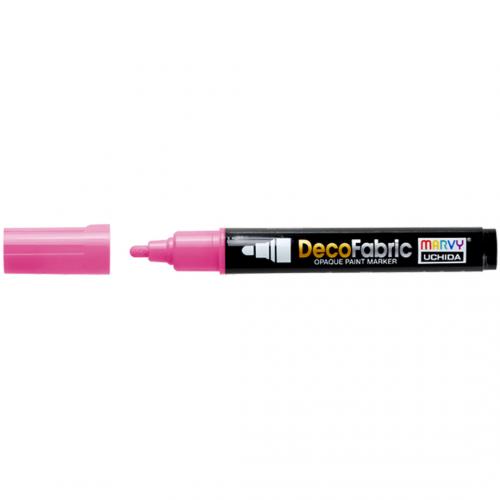 Marvy Uchida Textiel Verfmarker Bold Neon Roze | GoedkoopsteHobby