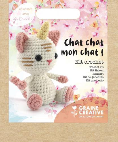 Graine Creative - GC Amigurumi Haakpakket Kat 15 cm | GoedkoopsteHobby