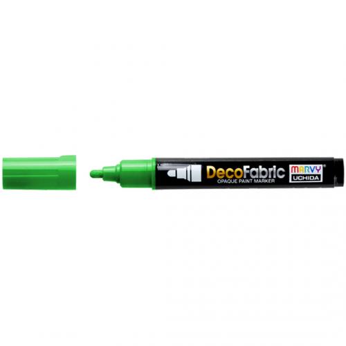 Marvy Uchida Textilmalstift Bold Neon Grün | GoedkoopsteHobby