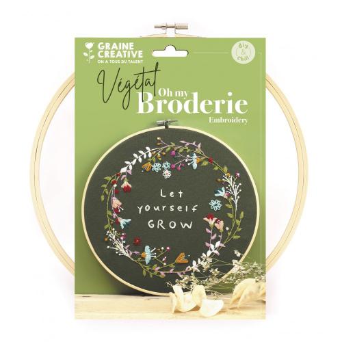 Graine Creative - GC Stickset 28x29x2 cm Pflanzen | GoedkoopsteHobby