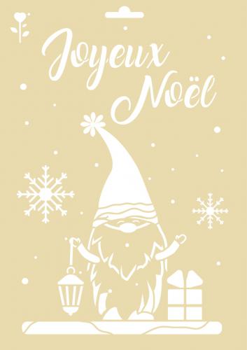 Graine Creative - GC Stencil A4 Christmas Gnome | GoedkoopsteHobby