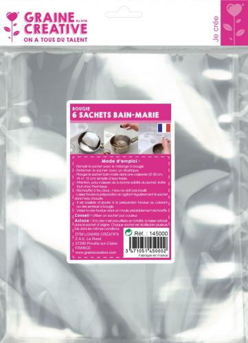 Graine Creative - GC Transparente Bain-Marie Beutel 6 Stück | GoedkoopsteHobby