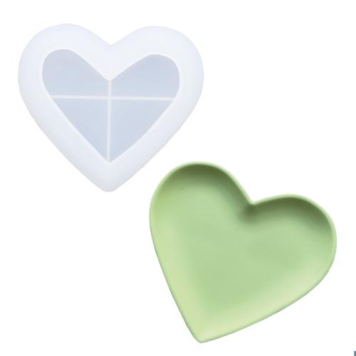 Jesmonite - Silicone Mold 11.5x12.5 cm Dish Heart | GoedkoopsteHobby