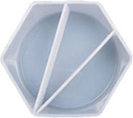 Jesmonite - 3-Fächer Silikonbecher 10cm x 5cm | GoedkoopsteHobby