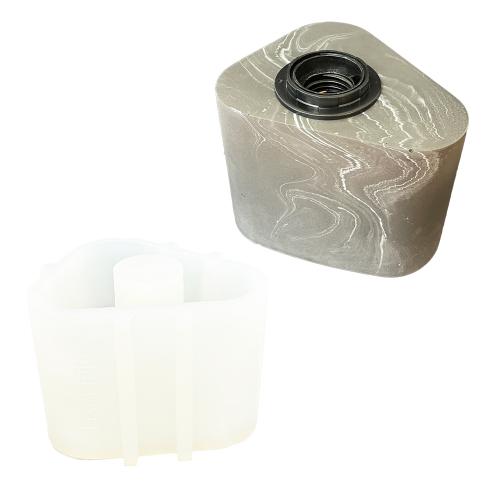 Gereedschap Siliconen Mal Driehoek Lamp 10cm - Boetseerklei