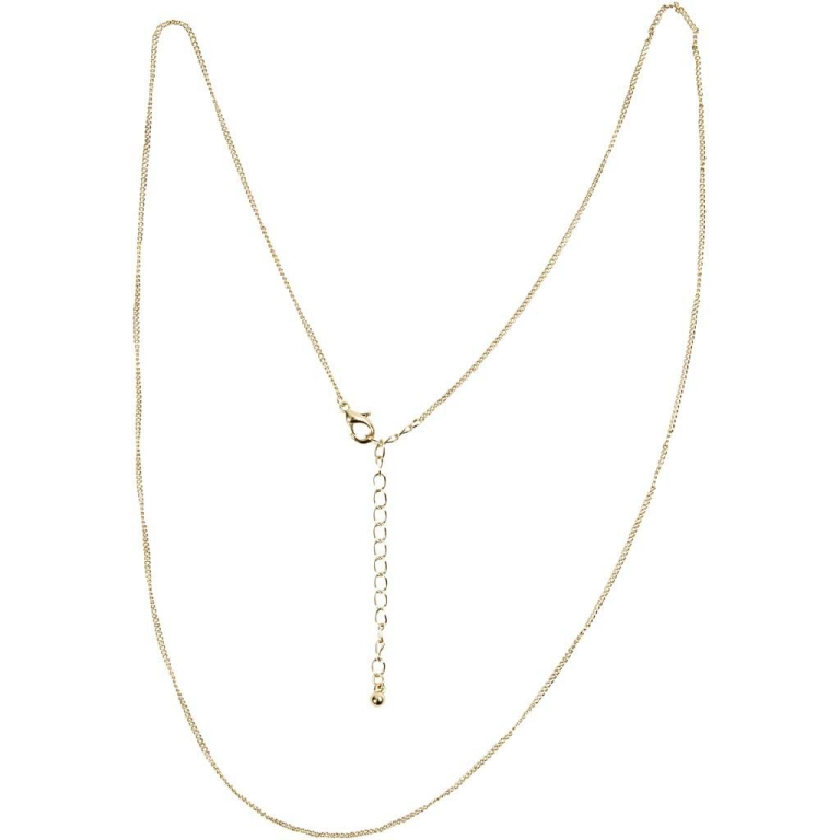 CC Kette 1 mm Gold 80 cm