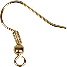CC Franse Oorbelhaak 18 mm Goud 10 stuks