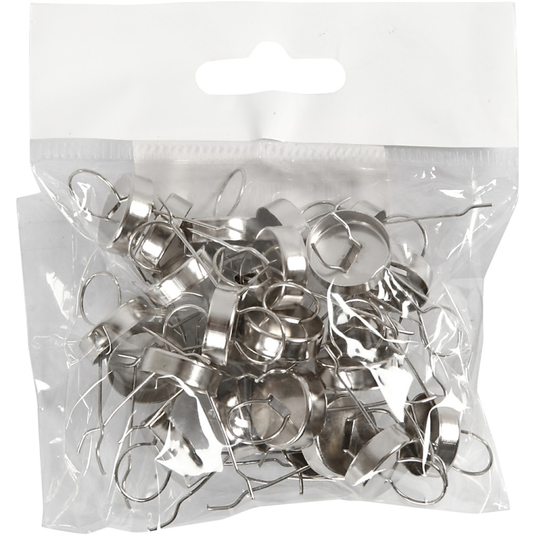 CC Metalen Hanger Zilver 13mm