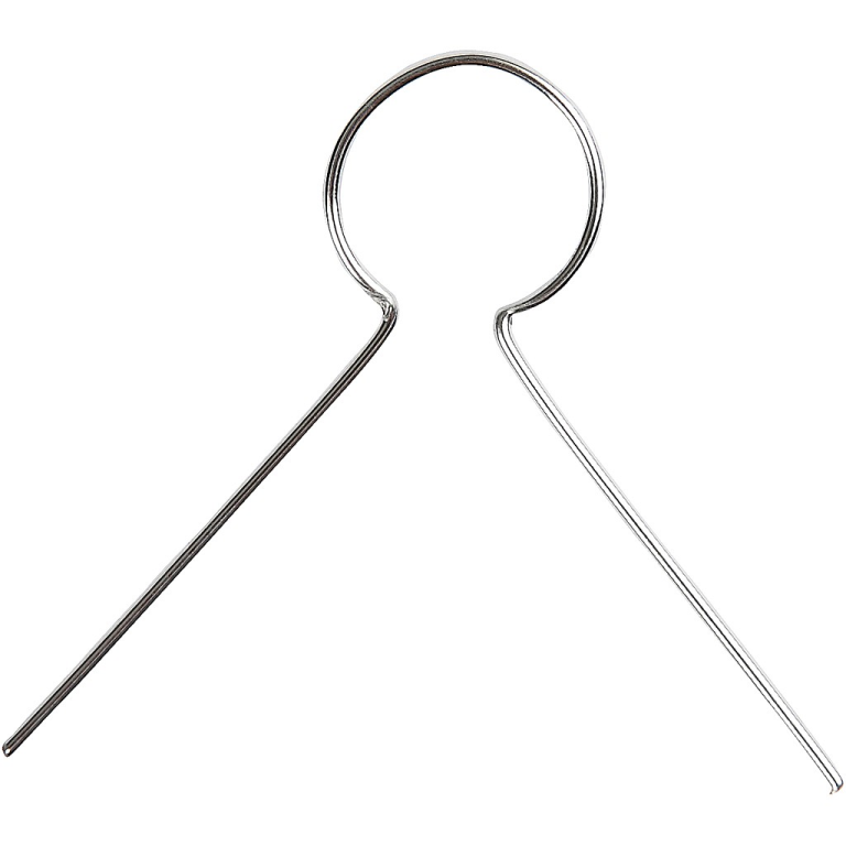 CC Metallanhänger Silber 50 Stück