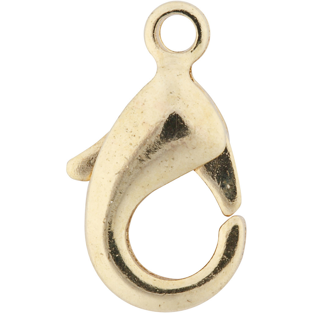 CC Lobster Clasp 10.1 mm Gold 5 pieces