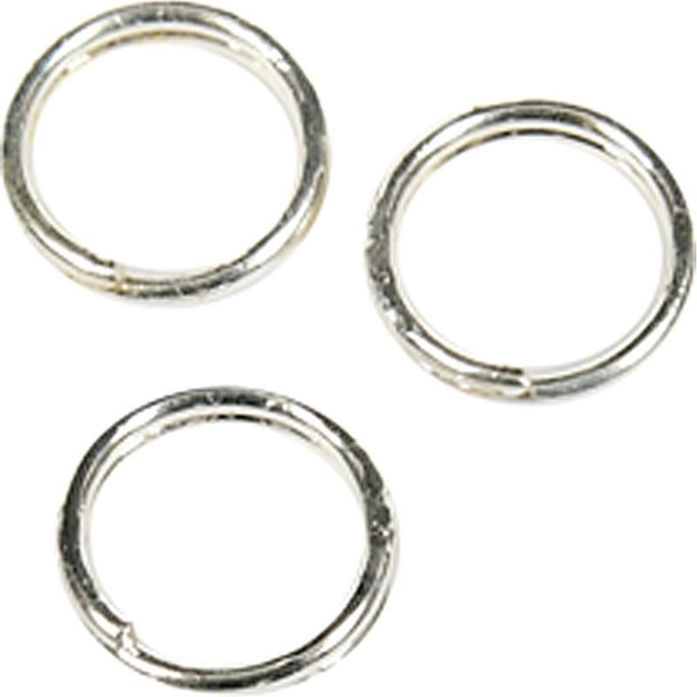 CC Spaltringe 5 mm Silber 30 Stück