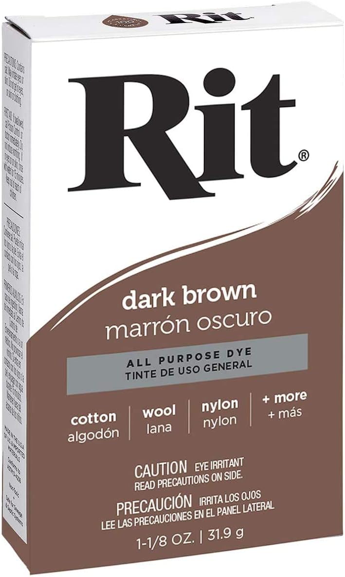 Rit Dye Pulver Dunkelbraun 31,9 g