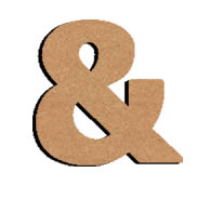 Gomille MDF Sign & 8 cm