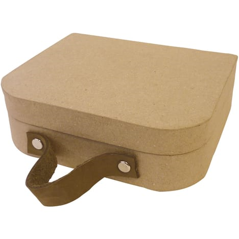 GC Papier-mâché Suitcase 16x13x5 cm