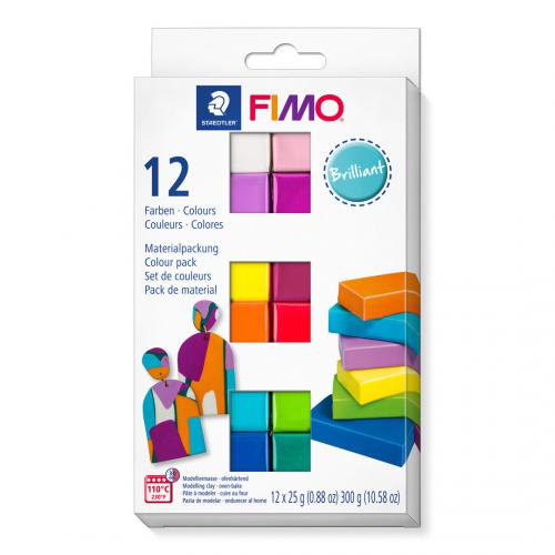 FIMO® Soft Brilliant Set 12x25 gr
