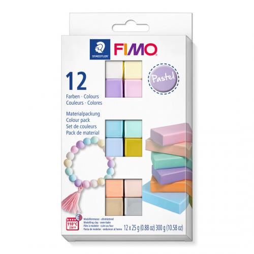 FIMO® Soft Pastel Set 12x25 gr