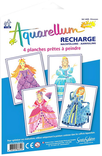 Aquarellum Princesses Refill 18x25 cm