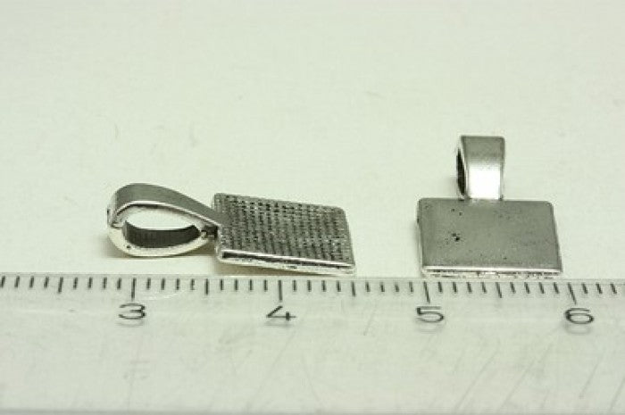 FIMO Hanger 20x20mm - 10 Stuks - Polymeerklei Sieraden Onderdelen
