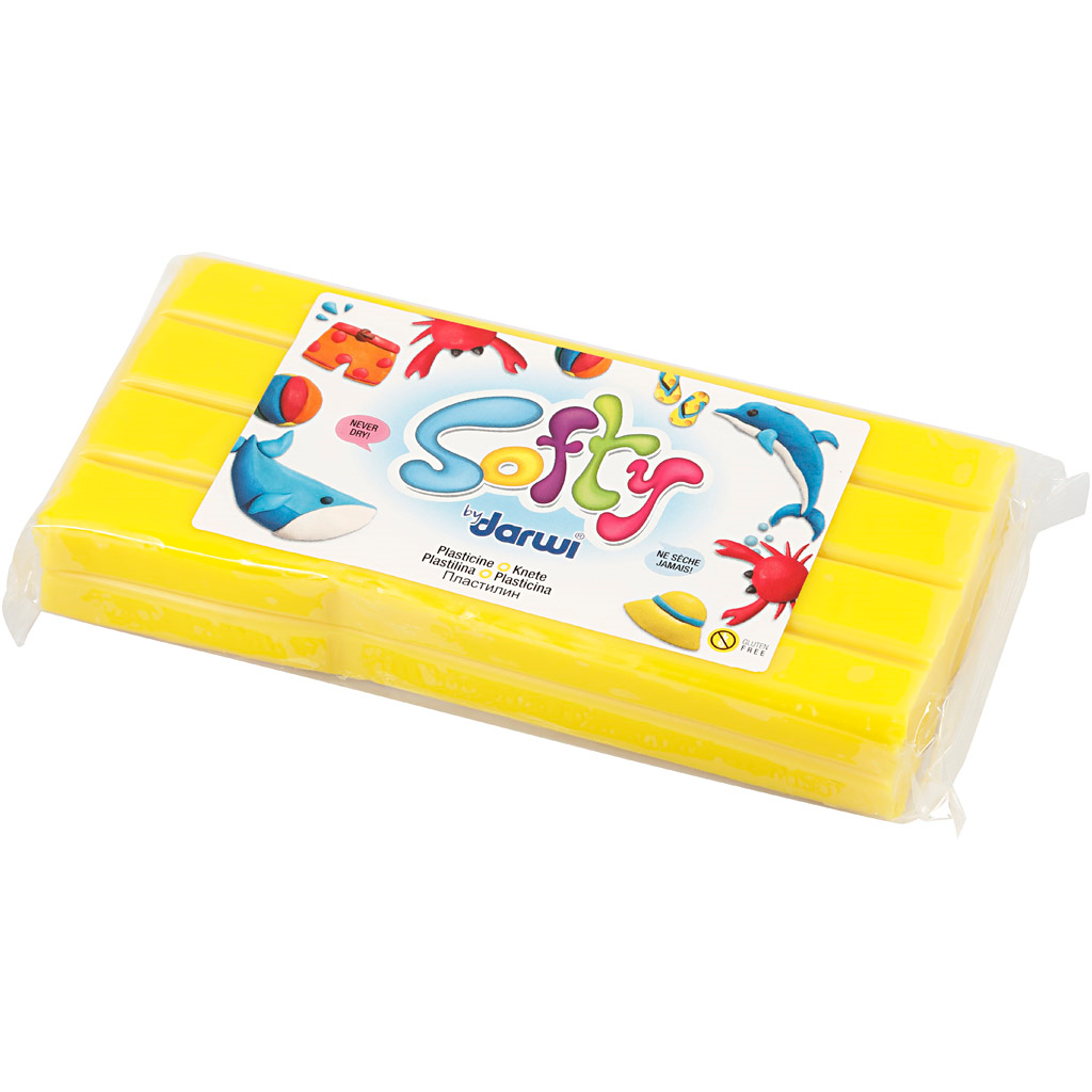CC Softy Modelling Clay Plasticine 500 gr Yellow