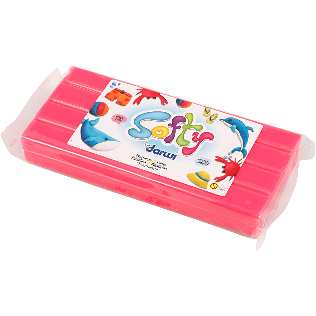 CC Softy Modelling Clay Plasticine 500 gr Pink