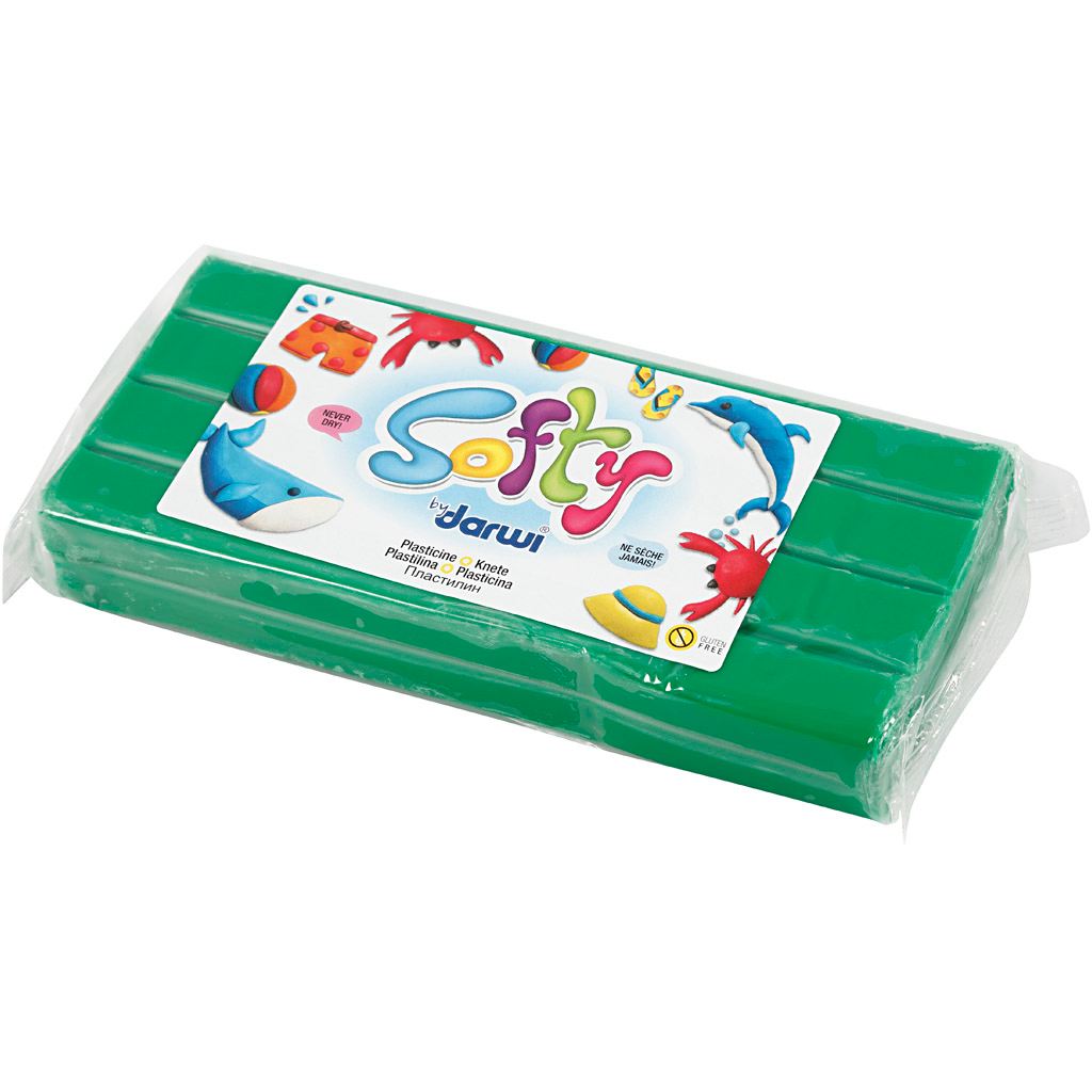 CC Softy Modelliermasse Knetmasse 500 g Grün
