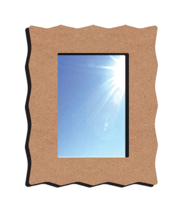 Gomille MDF Kanten Spiegel 23x18 cm