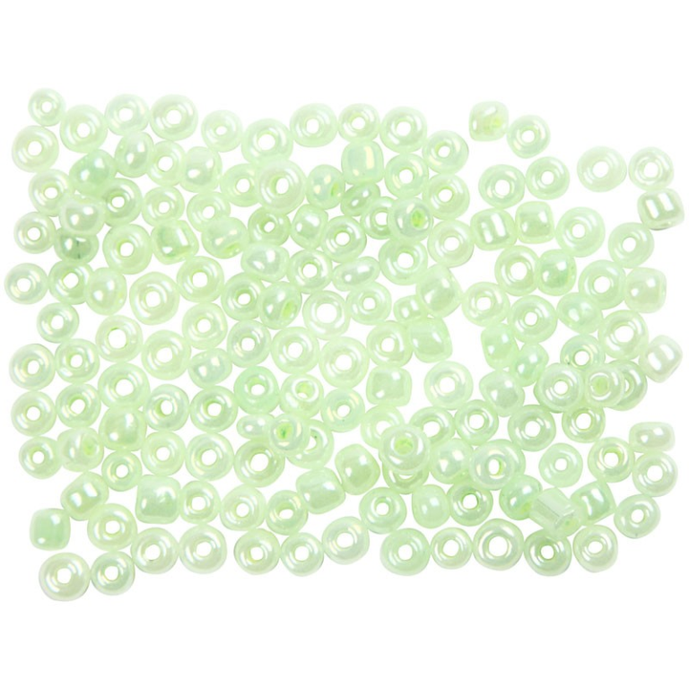 CC Rocailles 3 mm Lichtgroen 25 gr