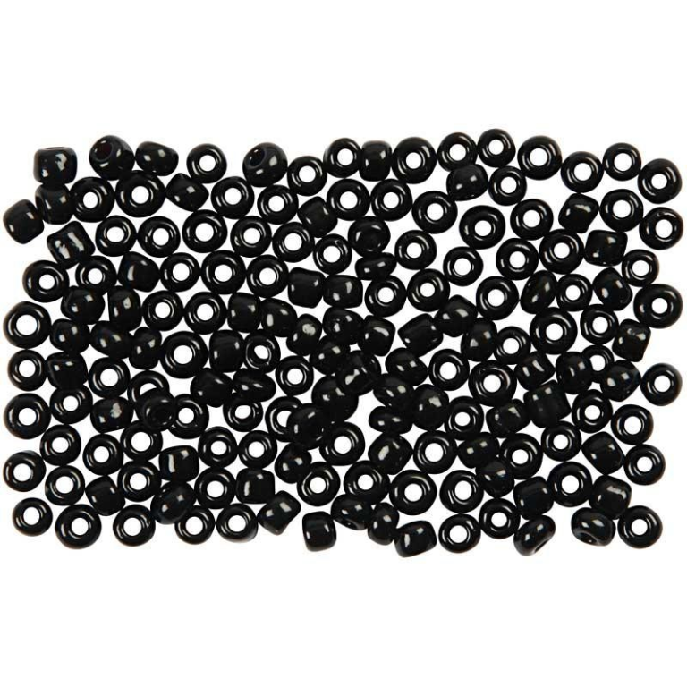 CC Rocailles 3 mm Schwarz 25 g