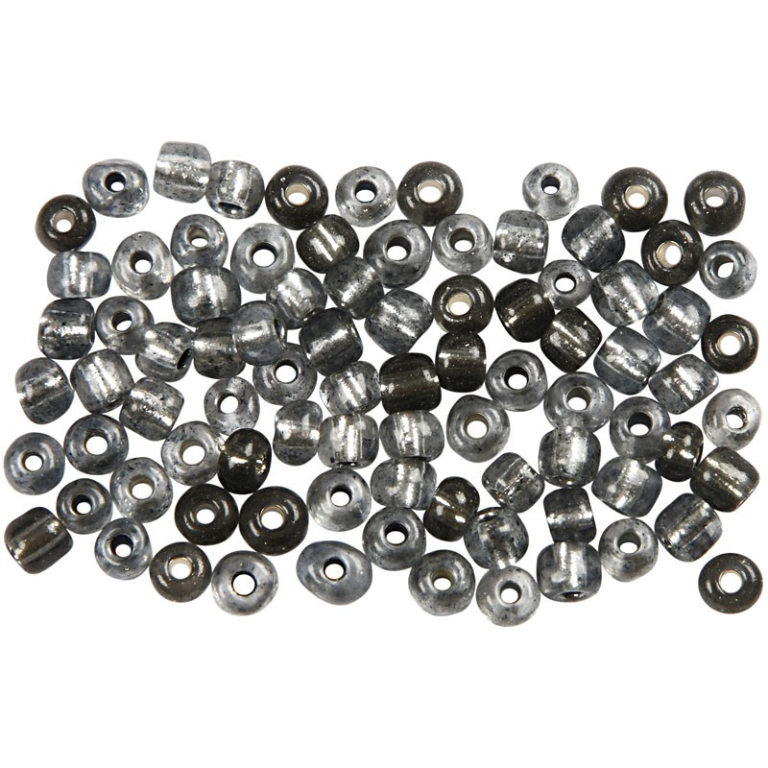 CC Rocailles 4 mm Helder Grijs 25 gr
