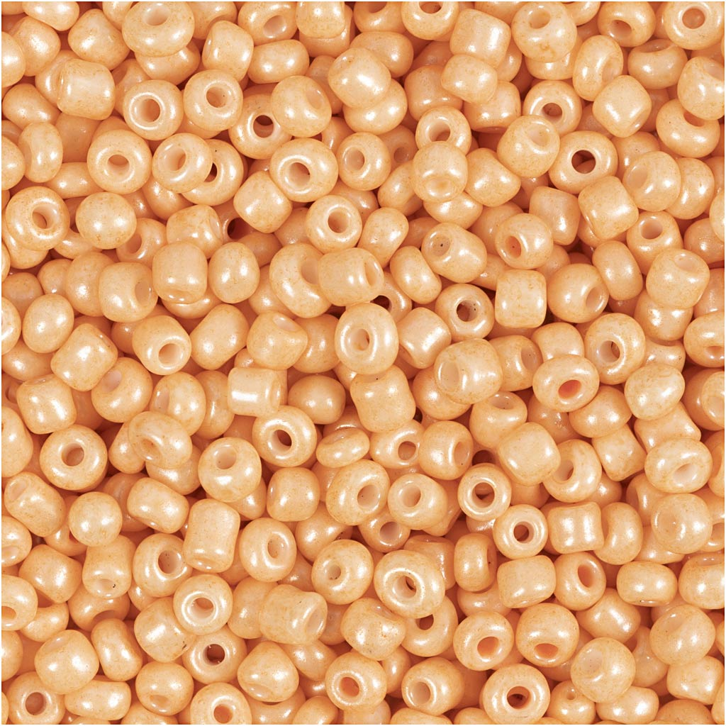 CC Rocailles 3 mm Pfirsich-Orange 25 gr