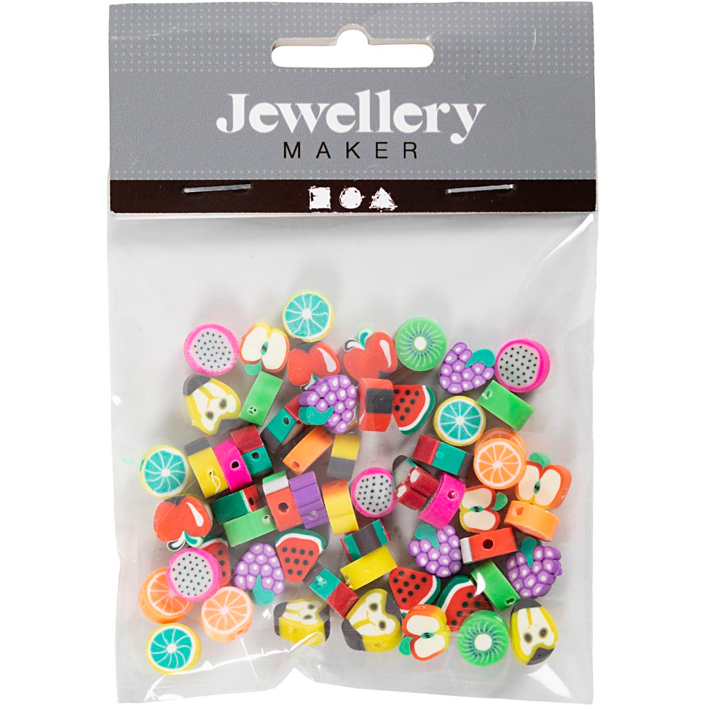 CC Klei Kralen Fruit 10 mm 60 stuks