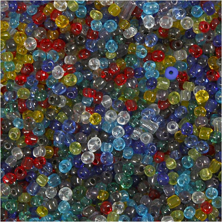 CC Rocaille Mix 5 mm Transparant 130 gr