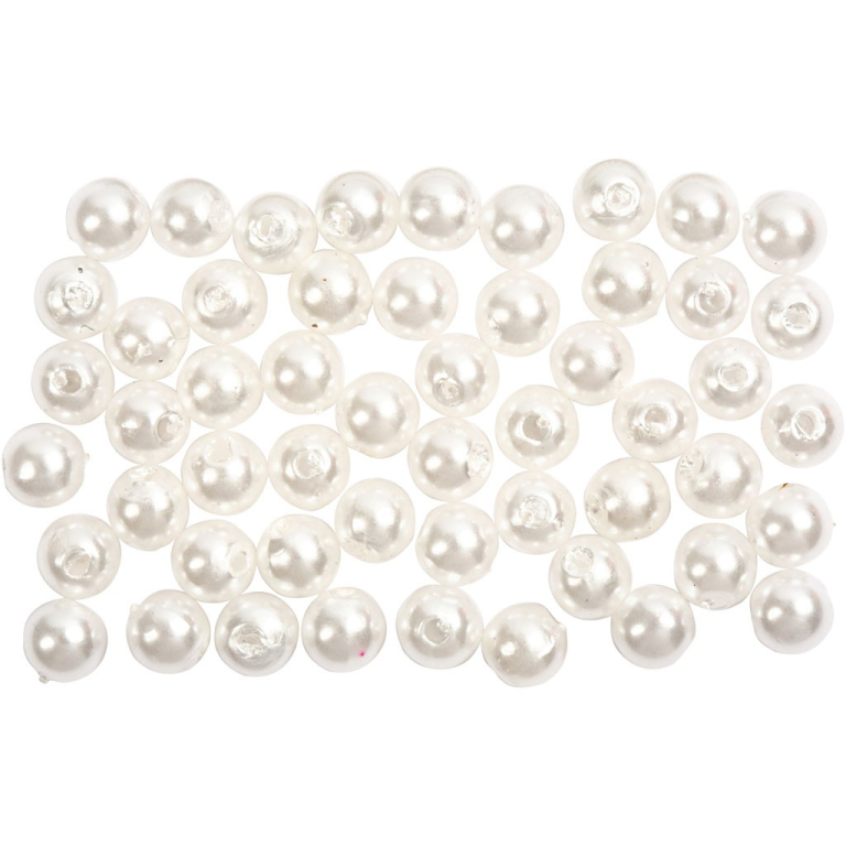 CC Wax Beads 5 mm Mother of Pearl 100 pieces