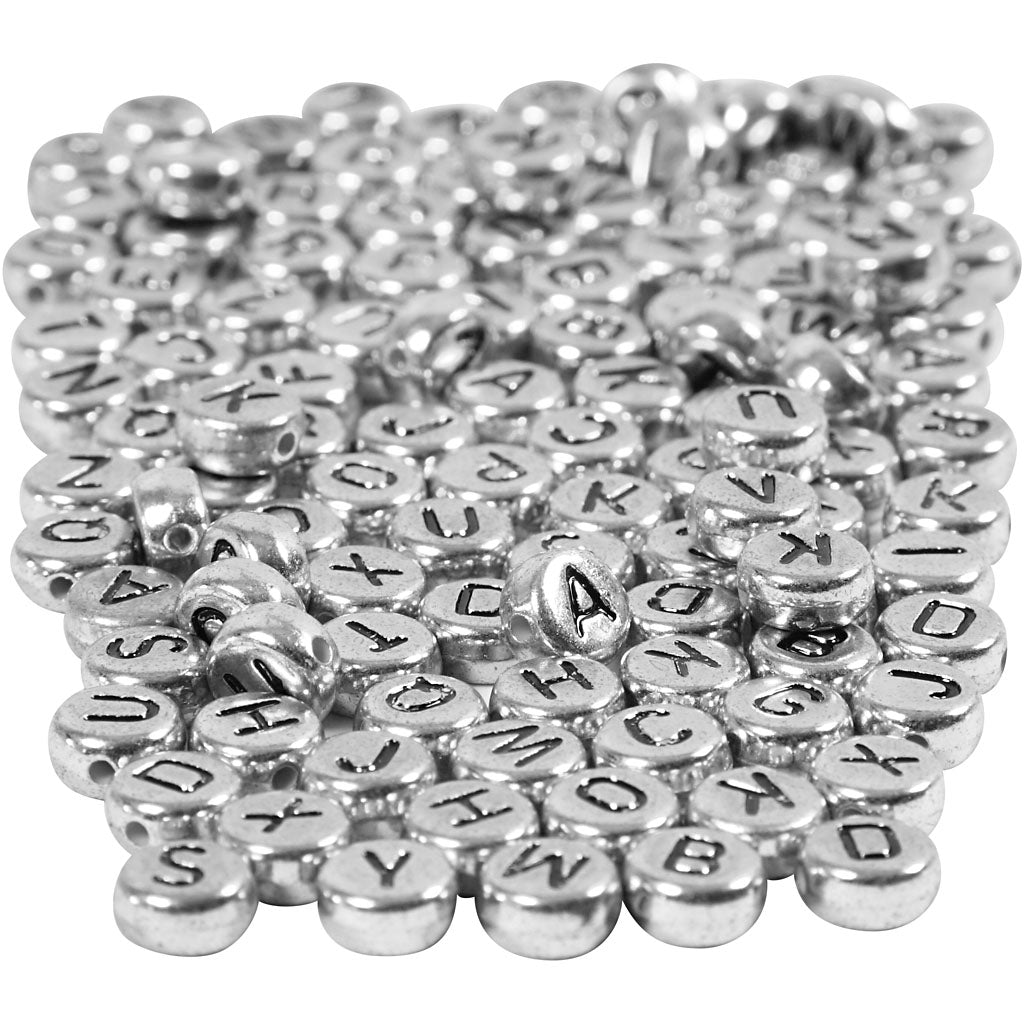 CC Letterkralen Zilver D 7 mm, 1,2 mm