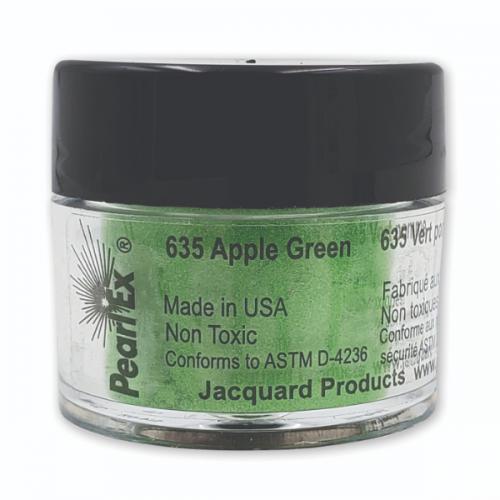 Afwerking PearlEx 3gr Apple green - Polymeerklei / Boetseerklei