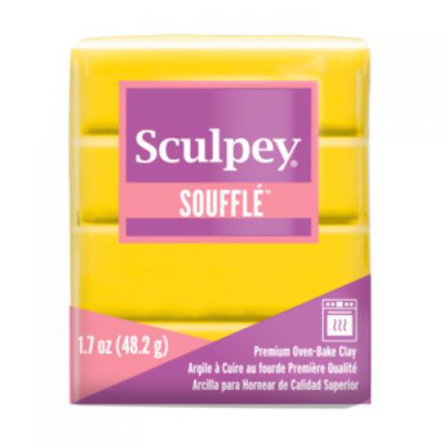 Sculpey Souffle Canary 48g - Polymeerklei & Boetseerklei