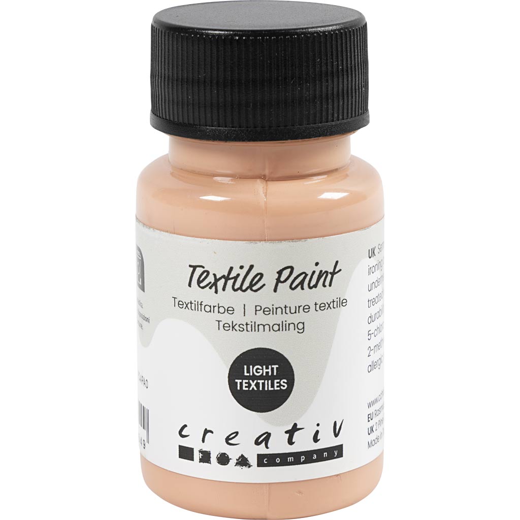 CC Textilfarbe Halbdeckend 50 ml Hellbeige