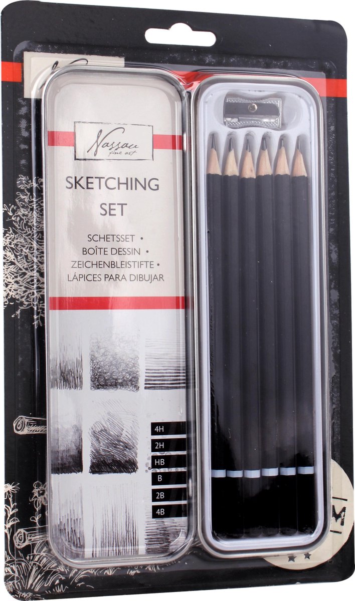 Nassau Graphitstifte Set 6 Stück