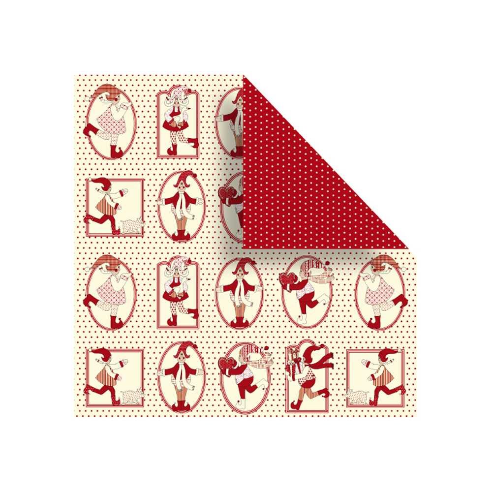 Vivi Gade Scrapbooking Papier Dubbelzijdig Copenhagen Scandinavische Mensen 30,5 x 30,5 5 Stuks
