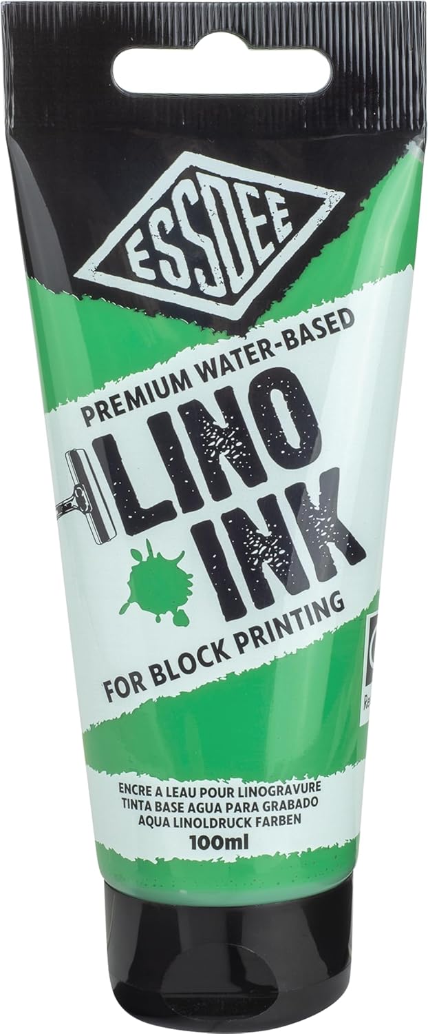 Essdee Lino Inkt - Bladgroen 100ml